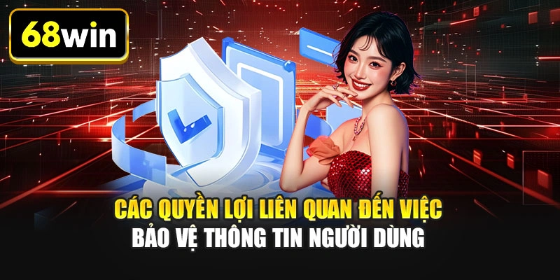 Các quyền lợi liên quan đến việc bảo vệ thông tin người dùng