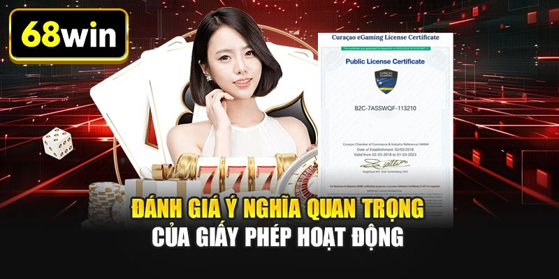 Đánh giá ý nghĩa quan trọng của giấy phép hoạt động