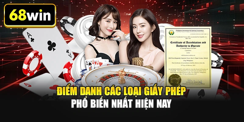 Điểm danh các loại giấy phép phổ biến nhất hiện nay 