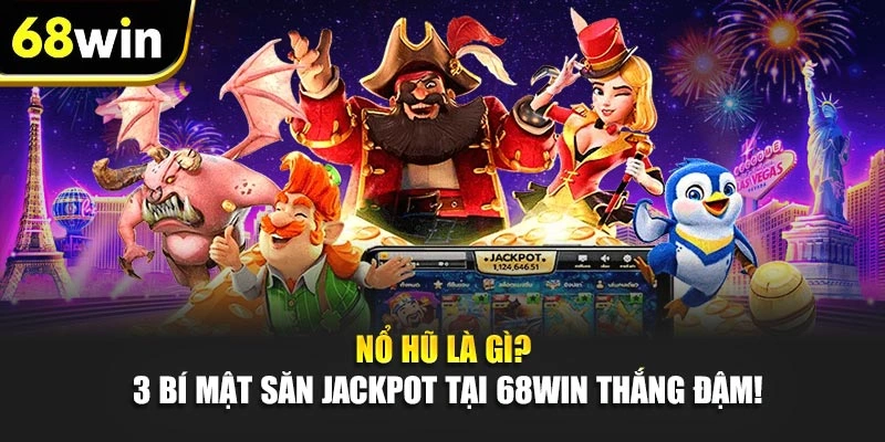 Nổ Hũ Là Gì? 3 Bí Mật Săn Jackpot Tại 68WIN Thắng Đậm!